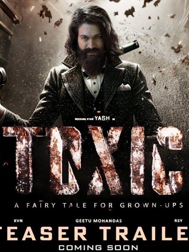 1)	Yash ! The Rockey Bhai’s new film ‘Toxic’